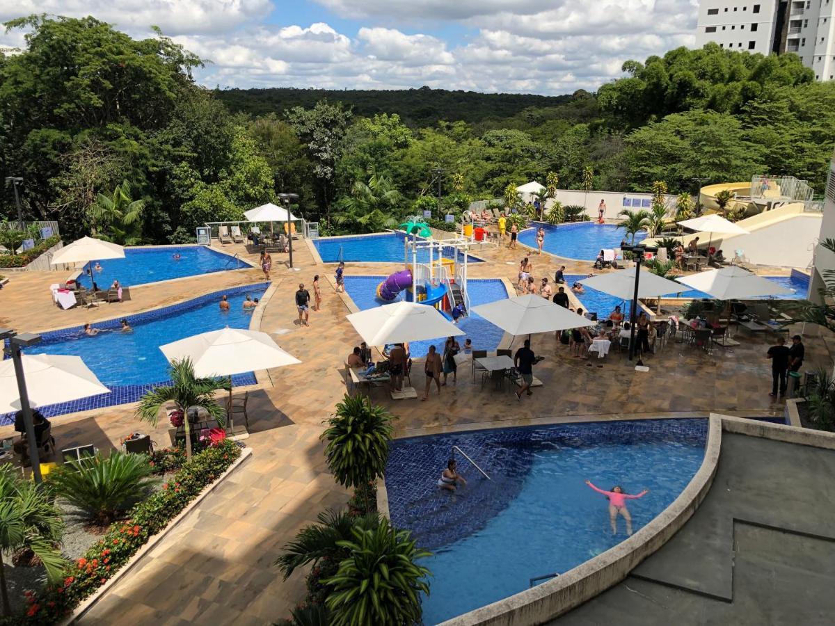 Park Veredas Do Rio Quente Flat 518 - Com Acesso Ao Rio Kültér fotó