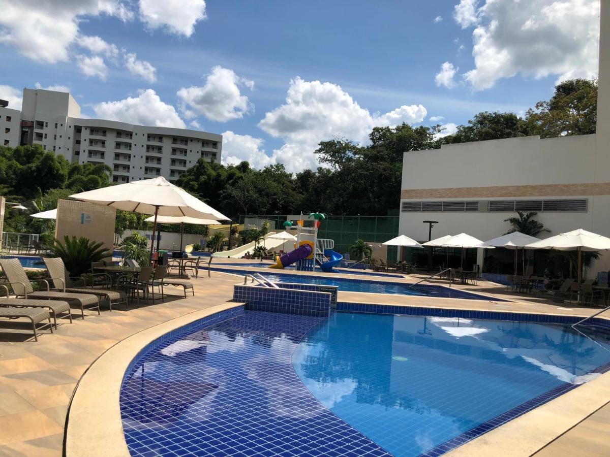 Park Veredas Do Rio Quente Flat 518 - Com Acesso Ao Rio Kültér fotó