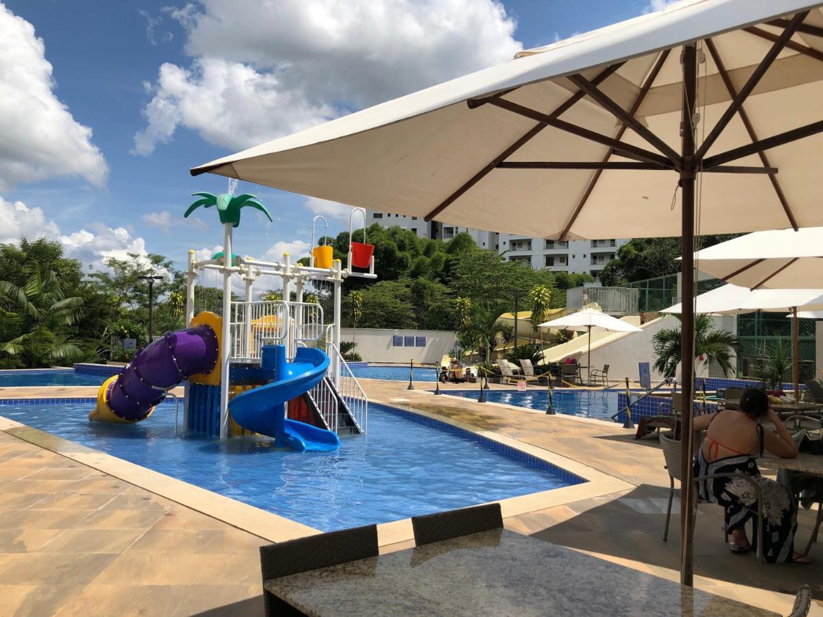 Park Veredas Do Rio Quente Flat 518 - Com Acesso Ao Rio Kültér fotó